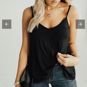 CJLA Spaghetti Strap Basic Tank